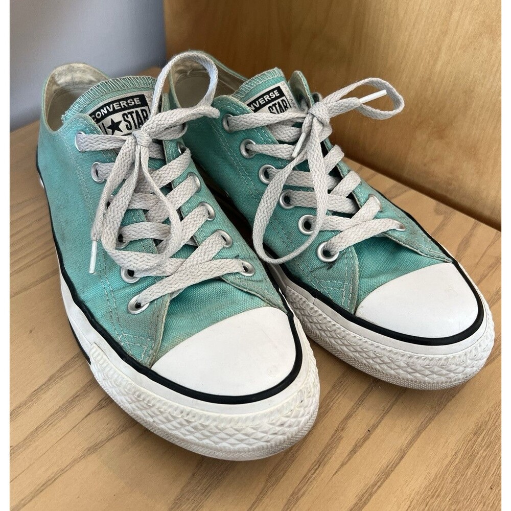 Converse Chuck Taylor All Star Ox Low Top Canvas Lace-Up Pure Teal/White
